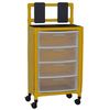  MJM Universal Isolation Cart With 4 Drawers