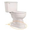 Toilevator Grande Extra Long Elevated Toilet Platform