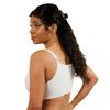 Wear Ease Allyson Post Surgical Bra-White Side