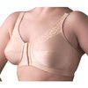 Nearly Me 670 Lace Front Closure Mastectomy Bra-Beige