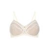 Amoena Aurora Wire Free Bra - White/Nude Front