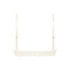 Amoena Aurora Wire Free Bra - White/Nude Back