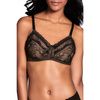 Amoena Aurora Wire Free Bra - Black/Nude Front