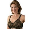 Classique 779 Post Mastectomy Fashion Bra-Black/skin