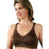 Post Mastectomy Fashion Bra - Chocolate Front View