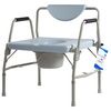 Dynarex Bariatric Drop Arm Bedside Commode