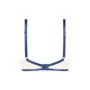 Amoena Giselle Wire-Free Bra - Off-White / Blue Back