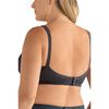 Amoena Mara Bra - Dark Grey Back View