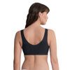 Anita Care Isra Front Closure Wire-Free Post Operative Bra-Black Back