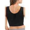 Amoena Pamela Seamless Post-Surgical Bra-Black Back 