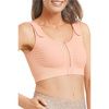 Amoena Leyla Seamless Compression Bra - Rose Nude Front 