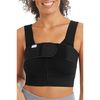 Amoena Pamela Seamless Bra-Black Front 