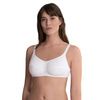 Anita Care Allie Cotton Mastectomy Bra-White Front 