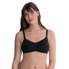Anita Care Allie Cotton Mastectomy Bra-Black Front 