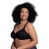 Anita Microfibre 5068 Underwire Nursing Bra-Black Side View
