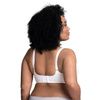 Anita Microfibre 5068 Underwire Nursing Bra-White Back View