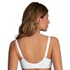 Anita Microfibre 5068 Underwire Nursing Bra-White Back View