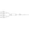 ICU Medical 4-Lead T-UR Irrigation Set