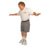CanDo White PE Foam Rollers