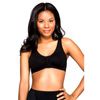 QT Intimates Front Closure Leisure Bra-Black 