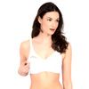 QT Intimates Molded Cotton Blend Nursing Bra