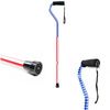 American flag design offset cane