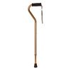 McKesson Offset-Handle Aluminum Cane - Bronze