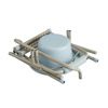 Medline Steel Commode With Microban