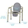 Nova Medical Folding Commode