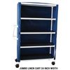 MJM International Four Shelf Linen Cart