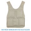 Vest Front Interior