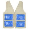 M/L Vest Front Interior Vest with cool packs