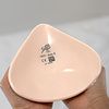 ABC 1072 Classic Triangle Lightweight Breast Form - Blush Back