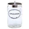 Graham Field Labeled Sundry Applicators Jar