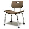 Graham Field Lumex Bath Seats with Backrest - Chocolate