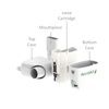 Parts of Aerobika Oscillating Positive Expiratory Pressure OPEP Therapy System