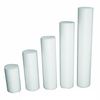 CanDo Round White PE Foam Rollers