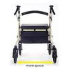 Comodita Spazio Rolling Walker- S Shaped Back Wheels