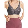 Buy  Amoena Nancy Non-Wired Front Closure Bra - Dark Grey