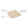 Ehob Waffle Seat Cushion Features