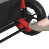 EASyS Advantage Stroller - Conveniently Brake Clearly Visible in Red