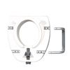 Drive Premium Plastic Elevated Regular or Elongated Toilet Seat With Lock - With Arms