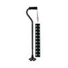 Essential Medical Couture Offset Fashion Canes With Matching Tip - Houndstooth