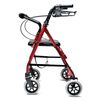 Graham Field Four-Wheel Rollator with Removable Wire storage Basket