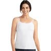 Amoena Valletta Camisole With Pocketed Shelf Bra - White