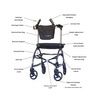 Upwalker Upright Walking Aid Parts