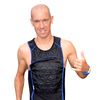 TechNiche HyperKewl Evaporative Cooling KewlShirt Tank Top-Black/Blue