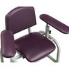662 Upholstered Padded Rotating Straight Arms