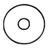 Nu-Hope Extended-Wear Skin Barrier 54 Round Disc - Three-And-Half-Inch Outside Diameter