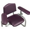 662 Upholstered Padded Rotating Straight Arms